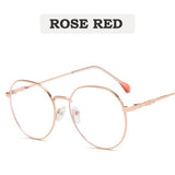 Round Glasses Frame Men Women Vintage Prescription Eyeglasses Frame Myopia Optical SpectacClear Frame Ocules blue light Eyewear