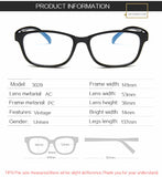 Transparent Optical Eyeglasses Fake Optical Eye Glasses Frames For Women Myopia Glass Spectacles Eyewear Computer Glasses