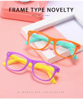 Childrend Clear Optical Frames Kids Eye Glasses New Stylish Wholesale Square Eyeglasses Eyewear Monturas De Lentes Mujer