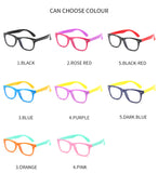 Childrend Clear Optical Frames Kids Eye Glasses New Stylish Wholesale Square Eyeglasses Eyewear Monturas De Lentes Mujer