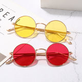 Classic Men Round Sunglasses Women Metal Frame UV400 Sun Glasses Men&#39;s Female Fashion Eyewear