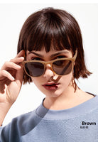 Folded sunglasses Light sunglasses New Women  Fashion Sunglasses Small Frame Round Driving Retro Outdoor Glasses UV400