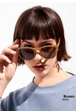 Folded sunglasses Light sunglasses New Women  Fashion Sunglasses Small Frame Round Driving Retro Outdoor Glasses UV400