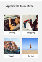 Folded sunglasses Light sunglasses New Women  Fashion Sunglasses Small Frame Round Driving Retro Outdoor Glasses UV400