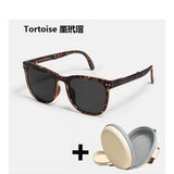 Folded sunglasses Light sunglasses New Women  Fashion Sunglasses Small Frame Round Driving Retro Outdoor Glasses UV400