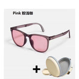 Folded sunglasses Light sunglasses New Women  Fashion Sunglasses Small Frame Round Driving Retro Outdoor Glasses UV400