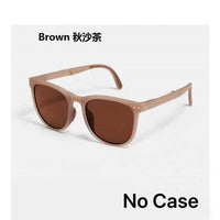 Folded sunglasses Light sunglasses New Women  Fashion Sunglasses Small Frame Round Driving Retro Outdoor Glasses UV400
