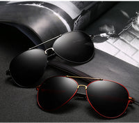 Classic Sunglasses Polarized Men Driving Glasses Black Pilot Sun Glasses Brand Designer Male Retro Sunglasses For Men/Women