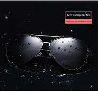 Classic Sunglasses Polarized Men Driving Glasses Black Pilot Sun Glasses Brand Designer Male Retro Sunglasses For Men/Women