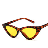 Cute Sexy Retro Cat Eye Sunglasses Women Small Black White Triangle Vintage Cheap Ladies Sun Glasses Red Female UV400