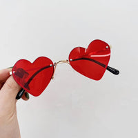 MUYE Vintage children&#39;s heart-shaped Sunglasses Boys girls Luxury Design Fashion Sunglasses Kids Personalized Baby sun glasses
