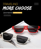 Square Sun Glasses Gold Europe And America Small Frame Cool Sunglasses Men&#39;s Women&#39;s Sunglasses Half-frame Sun Glasses 3298