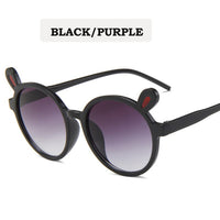 021 Children Cute Cartoon Flower Heart Sunglasses Kids Round Glasses Baby Fashion Colors Sunglasses Boys Girls Eyewear