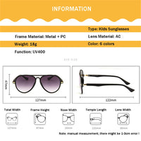 MAYTEN Cute Goggles Kids Candy Color Sunglasses Boys Girls Ultralight Children Sun Glasses UV400 Eyewear Oculos De Sol Feminino