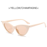 UV400 Personality Cat Eye Sunglasses Trendy Driving Streamlined Sun Glasses Female Street Shooting Eyewear Brand Designer