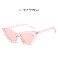 UV400 Personality Cat Eye Sunglasses Trendy Driving Streamlined Sun Glasses Female Street Shooting Eyewear Brand Designer