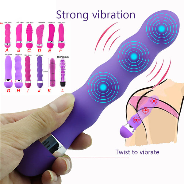 Multi-speed G Spot Vagina Vibrator Clitoris Butt Plug Anal Sexy Goods Sex Toys for Women Men Adults 18 Female Dildo Sextoys Shop