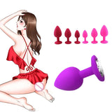 Soft Silicone Anal Butt Plug Massager Adult Sex Toys for Men Women Couples Anal Trainer Anal Plug Mini Erotic Bullet Vibrator