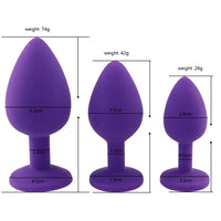 Soft Silicone Anal Butt Plug Massager Adult Sex Toys for Men Women Couples Anal Trainer Anal Plug Mini Erotic Bullet Vibrator