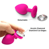 Soft Silicone Anal Butt Plug Massager Adult Sex Toys for Men Women Couples Anal Trainer Anal Plug Mini Erotic Bullet Vibrator