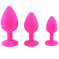 Soft Silicone Anal Butt Plug Massager Adult Sex Toys for Men Women Couples Anal Trainer Anal Plug Mini Erotic Bullet Vibrator
