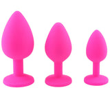 Soft Silicone Anal Butt Plug Massager Adult Sex Toys for Men Women Couples Anal Trainer Anal Plug Mini Erotic Bullet Vibrator