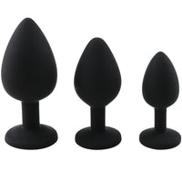 Soft Silicone Anal Butt Plug Massager Adult Sex Toys for Men Women Couples Anal Trainer Anal Plug Mini Erotic Bullet Vibrator