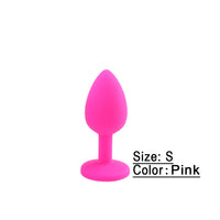 Soft Silicone Anal Butt Plug Massager Adult Sex Toys for Men Women Couples Anal Trainer Anal Plug Mini Erotic Bullet Vibrator