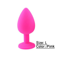 Soft Silicone Anal Butt Plug Massager Adult Sex Toys for Men Women Couples Anal Trainer Anal Plug Mini Erotic Bullet Vibrator