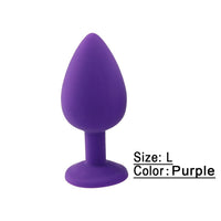 Soft Silicone Anal Butt Plug Massager Adult Sex Toys for Men Women Couples Anal Trainer Anal Plug Mini Erotic Bullet Vibrator