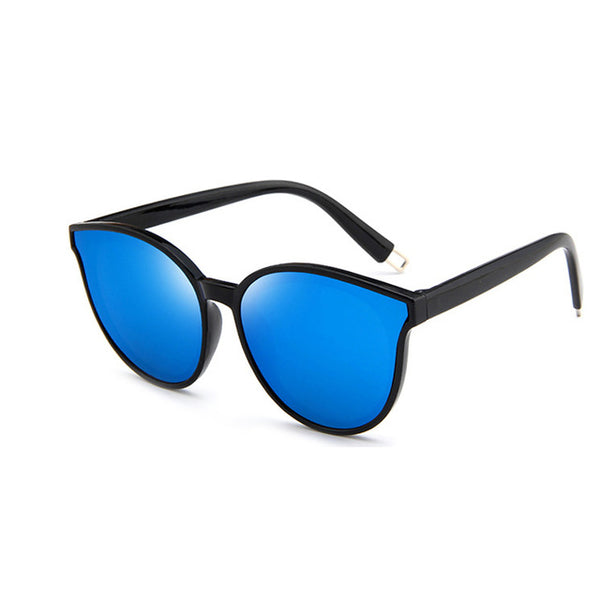 Women Sunglasses Cat Eye Shades Sun Glasses Integrated Eyewear Candy Color UV400