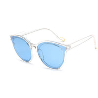 Women Sunglasses Cat Eye Shades Sun Glasses Integrated Eyewear Candy Color UV400