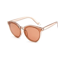 Women Sunglasses Cat Eye Shades Sun Glasses Integrated Eyewear Candy Color UV400