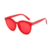 Women Sunglasses Cat Eye Shades Sun Glasses Integrated Eyewear Candy Color UV400