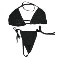 Original Women Sexy Swimsuit Swimwear Babydoll Bikini Top Bra G-String Set Amsterdam Better Than