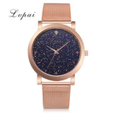 Starry Women Watches Steel Quartz Ladies Rose Watch Casual Clock Lovers Girl Wristwatch