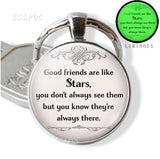 Sister, Best Friend Keychain, First Mother Pendant, Sisters Always Key Chains Glow In The Dark Handmade Gifts for Lovers