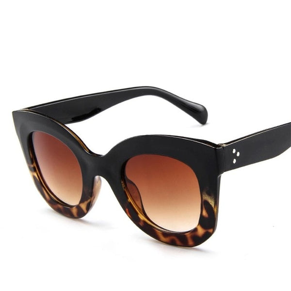 Leopard Cat Eye Sunglasses Women Sun Glasses Classic UV400 Outdoor Eyewear