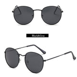 100% Polarizd Sunglasses Women Men Round Glasses Lady Mirror Sun Glasses Drive