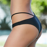 S-XL Sexy Tiny Bikini Bottom Female Swimwear Women G-string Briefs Micro Mini Thong Panties Underwear