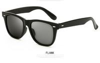 Half Metal Sunglasses Men/Women Retro Rivet Lens Classic Sun Glasses Female Oculos UV400