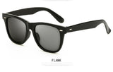 Half Metal Sunglasses Men/Women Retro Rivet Lens Classic Sun Glasses Female Oculos UV400