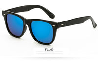 Half Metal Sunglasses Men/Women Retro Rivet Lens Classic Sun Glasses Female Oculos UV400