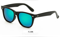 Half Metal Sunglasses Men/Women Retro Rivet Lens Classic Sun Glasses Female Oculos UV400