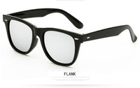 Half Metal Sunglasses Men/Women Retro Rivet Lens Classic Sun Glasses Female Oculos UV400