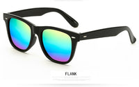 Half Metal Sunglasses Men/Women Retro Rivet Lens Classic Sun Glasses Female Oculos UV400