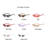 Cat Eye Sunglasses Women Mirror Sun Glasses Ladies Cateye Lens Shades for Female Eyewear UV400