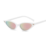 Cat Eye Sunglasses Women Mirror Sun Glasses Ladies Cateye Lens Shades for Female Eyewear UV400