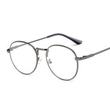 Women Glasses Optical Frames Metal Round Glasses Frame Clear Lens Eyeware Black Silver Gold Eye Sun Glass