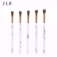 5pcs Makeup Brushes Set Face Foundation Eyebrow Eyeliner Blush Powder Cosmetic Concealer Professional Beauty Tool